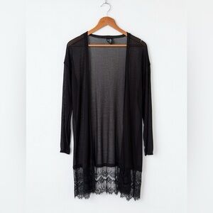 H&M Black Mesh Cardigan